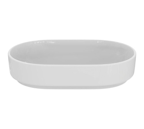 Раковина накладная Ideal Standard i.life O овальная 60x38 см белая T573101