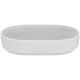 Раковина накладная Ideal Standard i.life O овальная 60x38 см белая T573101