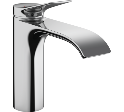 Смеситель для раковины hansgrohe Vivenis 110 со сливным гарнитуром хром 75020000