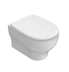 Унитаз подвесной Globo Grace безободковый 52х36 см белый GRS03.BI