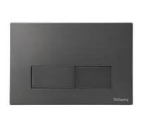 Панель смыва TECE TeceSpring S для унитаза gun metal PVD сатин S240521
