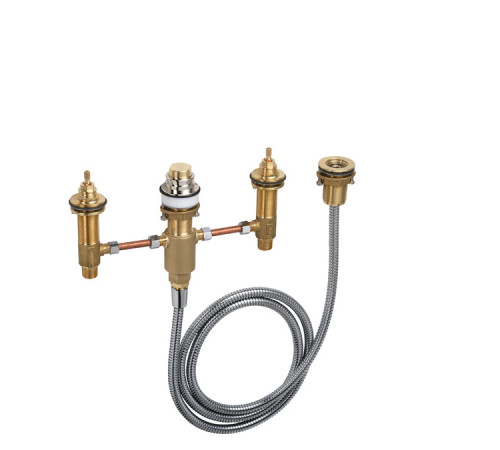 Скрытая часть смесителя Hansgrohe на 4 отверстия на борт ванны 13244180