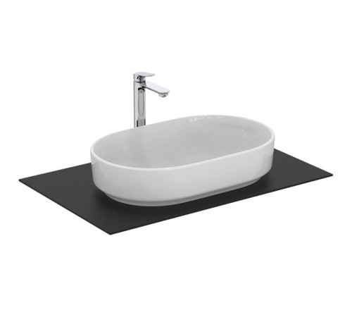 Раковина накладная Ideal Standard i.life O овальная 60x38 см белая T573101
