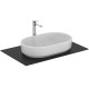 Раковина накладная Ideal Standard i.life O овальная 60x38 см белая T573101