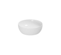 Раковина накладная Azzurra Elegance Circle 40x14 см Bianco lucido ELLA040140C0BI