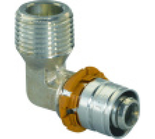 Угольник Uponor S-Press латунный 20-R1/2НР 1014729
