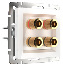 Акустическая розетка (белый) W1185001