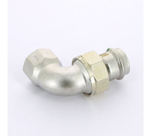 Угол разъемный пресс-В Viega Sanpress Inox 28х1 нержавеющая сталь 437343