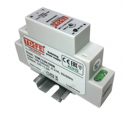 Блок питания Faraday 12 Вт 12 В на DIN-рейку 12W/12V/DIN