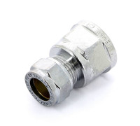 Муфта обжимная хромированная Tiemme 12x1/2 ВР 1130059