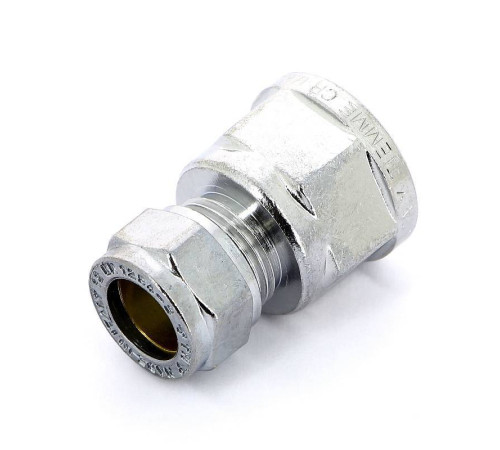 Муфта обжимная хромированная Tiemme 12x1/2 ВР 1130059