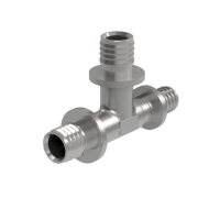 Тройник аксиальный Royal Thermo 25х16х20 мм 90° редукционный латунь НС-1042011