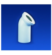 Переходник для унитаза Sanit угол 22° белый 58 101 01