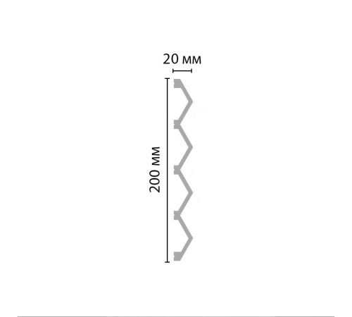 Декоративная панель DECOMASTER D324 ДМ 200х20х2900 мм D324 ДМ