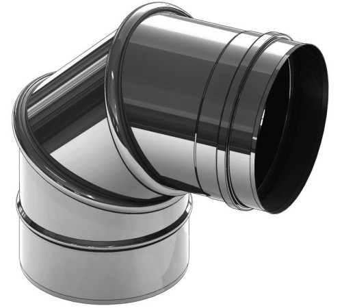 Колено регулируемое Jeremias EW-Eco 0-90° 180 мм EWEC.6C0180.101