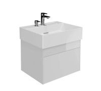 Тумба подвесная Kerama Marazzi Logica 56.4x46x40.3 см 2 ящика белоснежный LOG.60.2\WHT