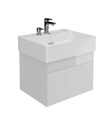 Тумба подвесная Kerama Marazzi Logica 56.4x46x40.3 см 2 ящика белоснежный LOG.60.2\WHT