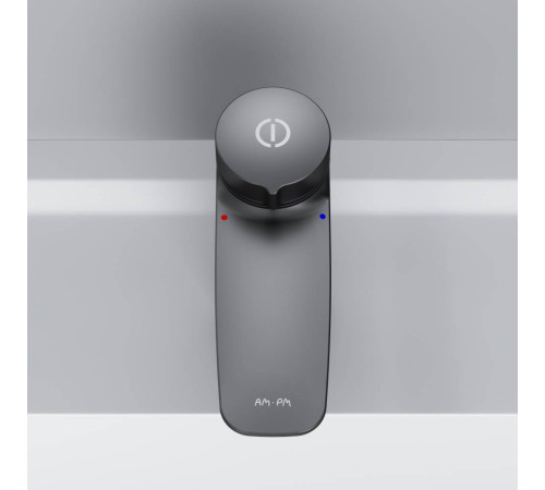 Смеситель для раковины AM.PM Inspire V2.0 TouchReel черный матовый F50A02522