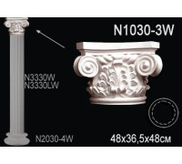 Капитель колонны Perfect полиуретан N1030-3W