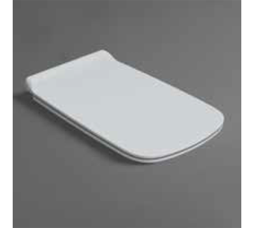 Сиденье для унитаза SIMAS Baden Baden с микролифтом белый/хром BB004bi/cr