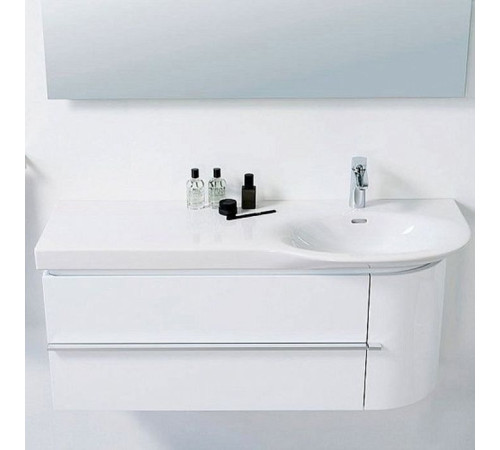 Тумба с раковиной Laufen Palace 114х45х37.5 см 2 ящика 1 дверца белый глянцевый 4.0160.2.075.475.1 / 4.0160.2.075.464.1 / 8.1670.5.000.104.1