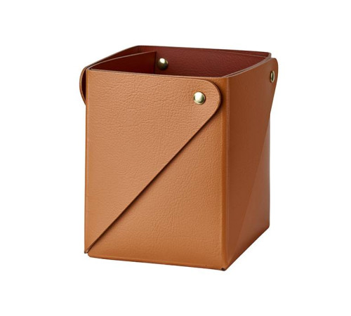 Коробочка ADJ MIU 7x7x8 см коньяк/бордо 0055.09/30