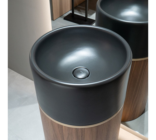 Раковина напольная Noorth Roma I Ø 45х88 см слив в пол 2016.D