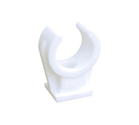 Клипса Walraven BIS 20-22 мм с латунной втулкой М6 белая 0853022