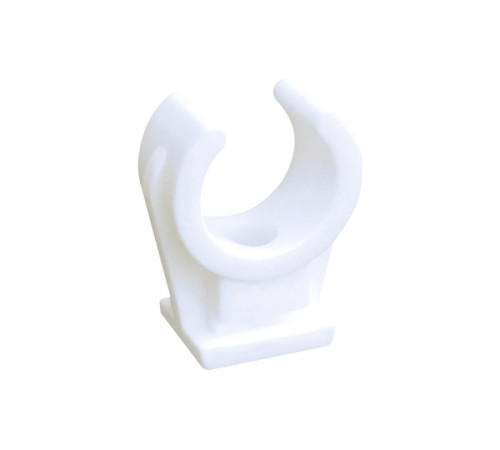 Клипса Walraven BIS 20-22 мм с латунной втулкой М6 белая 0853022