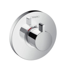 Термостат hansgrohe ShowerSelect S центральный Highflow 42 л/мин внешняя часть 15741000