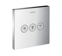 Вентиль hansgrohe ShowerSelect для 3 потребителей внешняя монтажная часть 15764000
