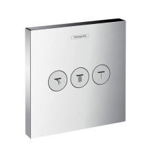 Вентиль hansgrohe ShowerSelect для 3 потребителей внешняя монтажная часть 15764000