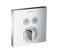 Смеситель hansgrohe ShowerSelect для 2 потребителей внешняя монтажная часть 15768000