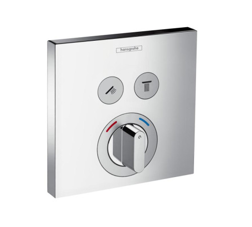 Смеситель hansgrohe ShowerSelect для 2 потребителей внешняя монтажная часть 15768000