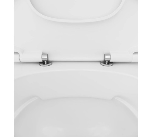 Унитаз-компакт напольный AM.PM Gem безободковый с сиденьем микролифт C708600SC