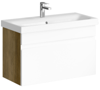 Тумба под умывальник подвесная AQweber Smart 800х510х380 мм дуб балтийский SRT0108DB