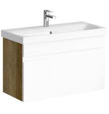 Тумба под умывальник подвесная AQweber Smart 800х510х380 мм дуб балтийский SRT0108DB