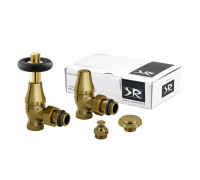 Комплект термостатический SR Rubinetterie Old Style 1/2 угловой бронза K367-1500Z000