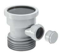 Муфта McAlpine 110 мм L=156 мм с манжетой и отводом 40 мм MRDC1D-GR