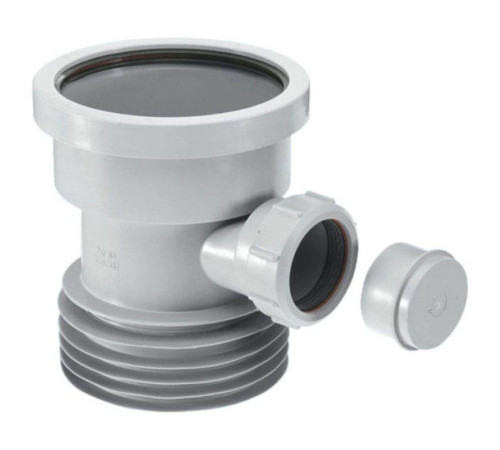 Муфта McAlpine 110 мм L=156 мм с манжетой и отводом 40 мм MRDC1D-GR