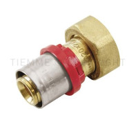 Муфта прессовая с накидной гайкой Tiemme 20x2.0 мм - 3/4 ВР 1650110
