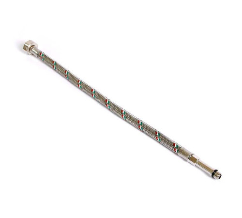 Гибкая подводка для смесителя Uni-Fitt 1/2 x M10 длинный штуцер 40 см 503S2804