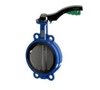 Затвор дисковый поворотный Tecfly VPG4448 DN 100 PN 16 межфланцевый с ручкой VPG4448-02EP0100