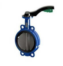 Затвор дисковый поворотный Tecfly VPG4448 DN 100 PN 16 межфланцевый с ручкой VPG4448-02EP0100