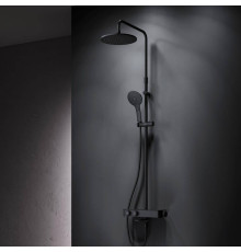 Душевая система AM.PM Inspire V2.0 с термостатом черный матовый F0750A522