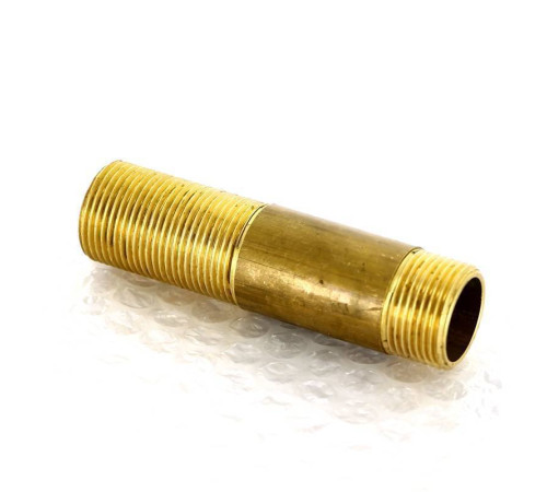 Сгон латунный Tiemme 3/4 x 100 мм наружная резьба 1500271