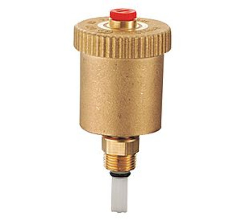 Воздухоотводчик автоматический Giacomini R99I 1/2 с автозапором латунь R99IY003