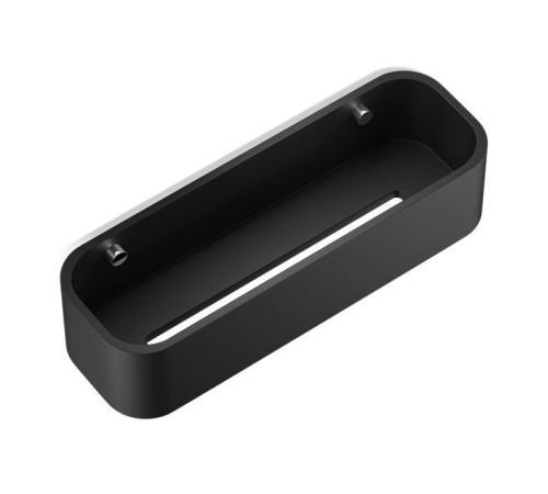 Полочка для душа Decor Walther Black Stone DCT30 30x10 см черный матовый/хром 0973864