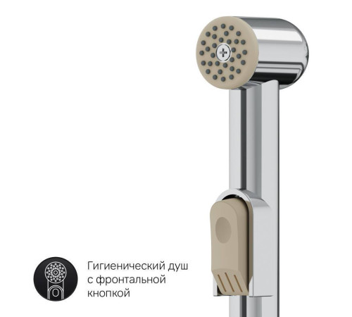 Смеситель для раковины AM.PM Gem с гигиеническим душем F90A03000