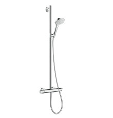 Душевая система hansgrohe Croma Select E SemiPipe Multi с термостатом без верхнего душа 27248400